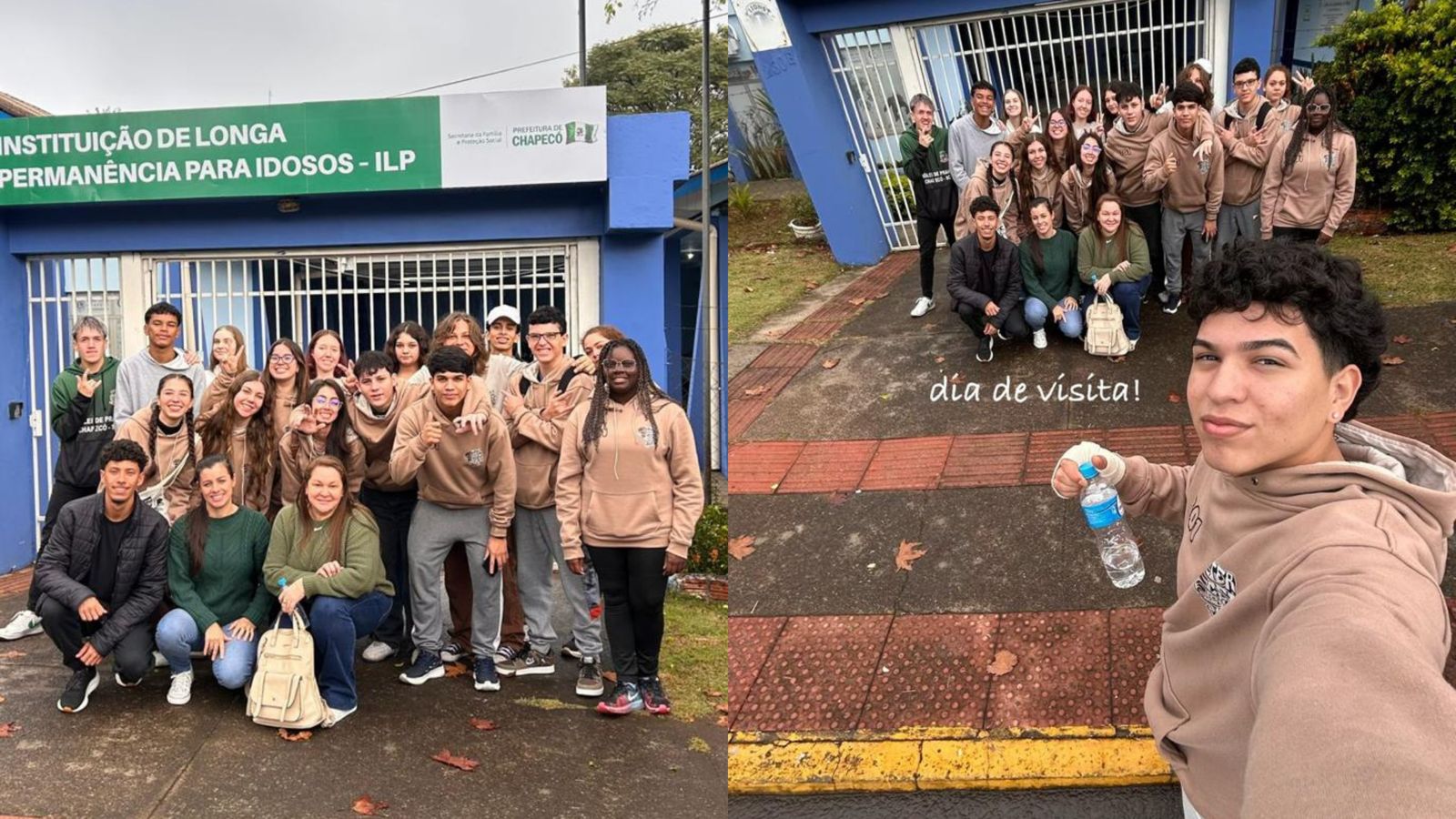 Visita ao Asilo — foto 1